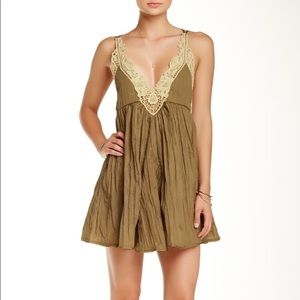 NWT XS free People martini mini dress